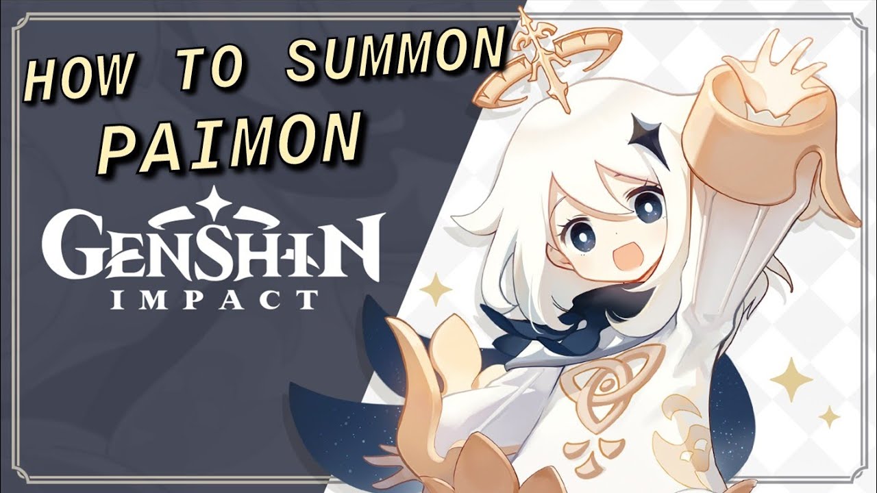How to make Paimon to stay with you [Genshin Impact] - YouTube