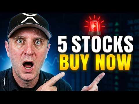 5 Stocks to BUY NOW 🚨 Before They EXPLODE Higher‼️