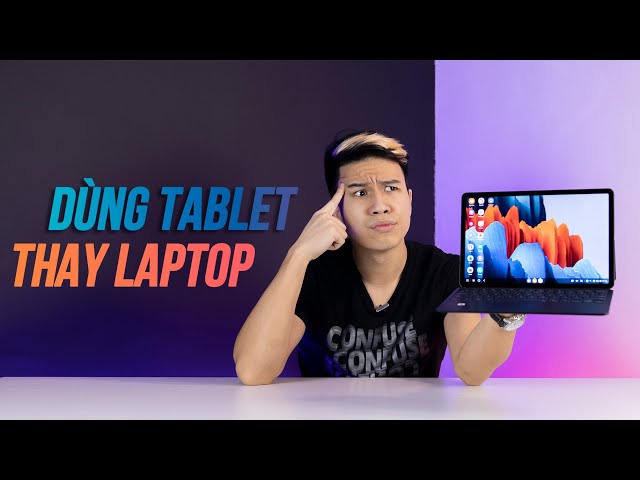Thử Dùng Galaxy Tab S7 Thay Laptop | Keyboard Cover Review