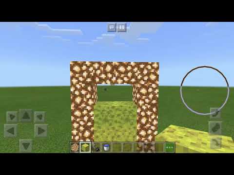 How to make the Aether portal in Minecraft! (You can not go into it it’s just a cool build)