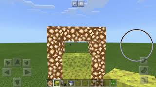 How to make the Aether portal in Minecraft! (You can not go into it it's just a cool build)