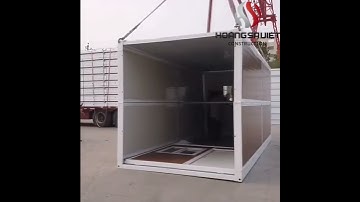 Nhà Công Tơ Nơ Container 30 triệu Gấp Gọn = Lắp Ráp Siêu Nhanh, Giá Rẻ