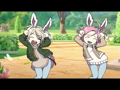 【手描きあんスタ】ｳｯｰｳｯｰｳﾏｳﾏ(ﾟ∀ﾟ)【友ビギ】