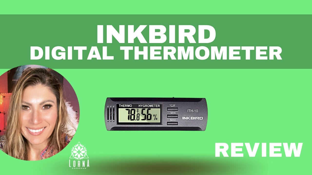 INKBIRD ITH-10 Digital Thermometer and Hygrometer Temperature Humidity  Monitor Review 