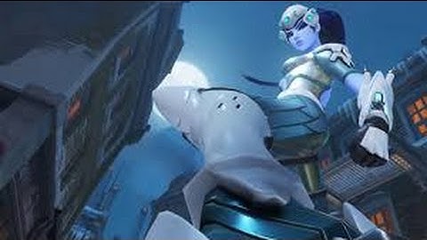Overwatch-- Widowmaker Captures a Flag