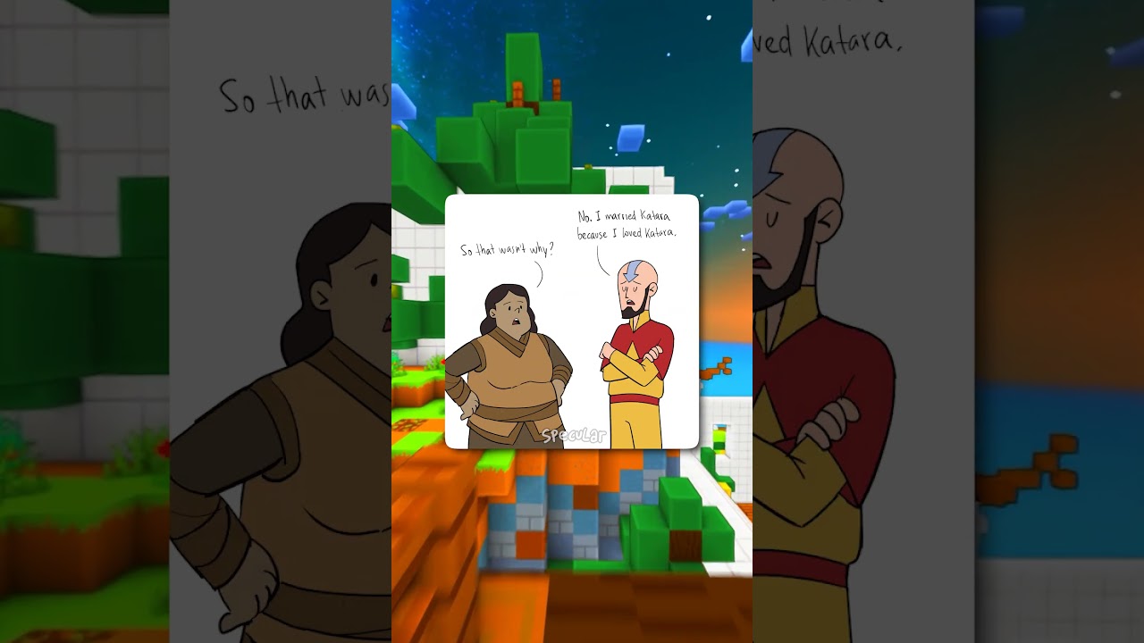 Aang Hears Why He Only Married Katara!