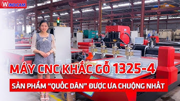 Máy chạm khắc gỗ CNC 1325-4 - Sản phẩm "quốc dân" được ưa chuộng nhất | 0968689988