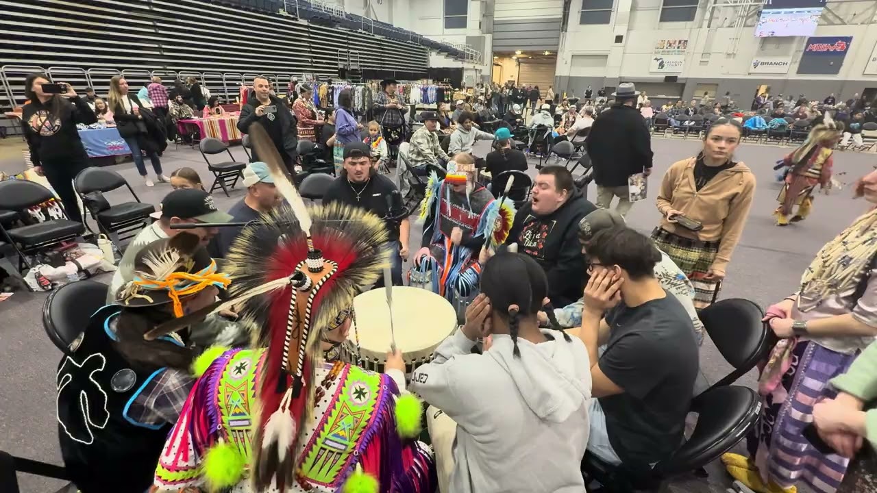 Ribbon town@sobriety new years powwow 