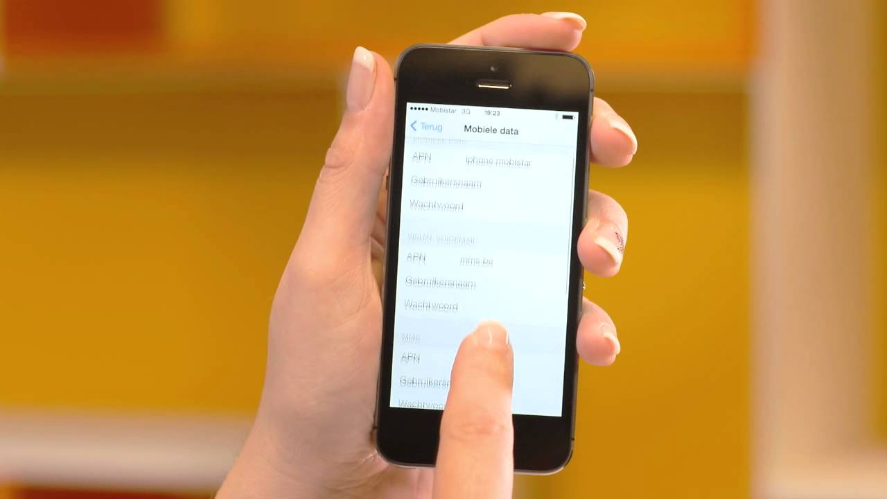 Handleiding Configureer Je Mms Instellingen Op Je Iphone In Ios 7 Youtube