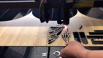 Mô hình bướm lắp ráp cắt laser gõi MDF 3mm