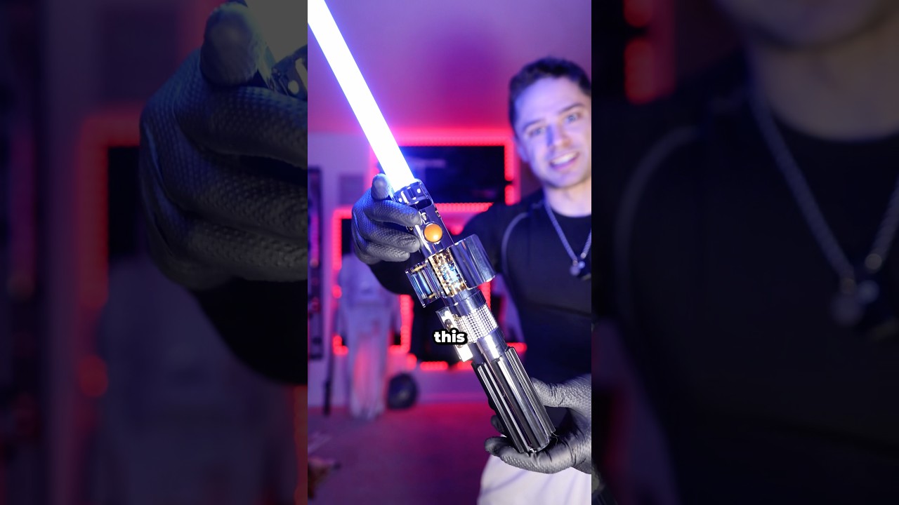 Anakin lightsaber comparison #anakinskywalker #starwars #shorts