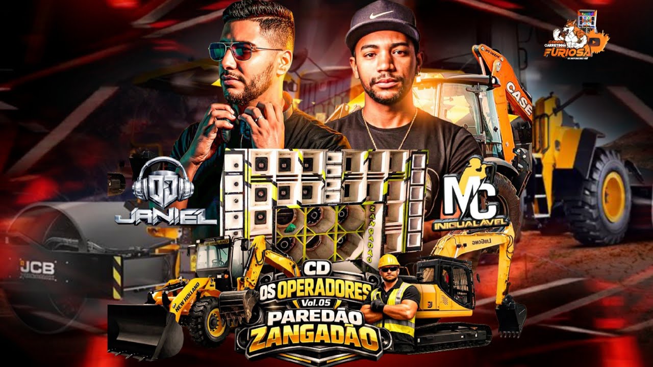 CD DANCE COMERCIAL REMIX ( OS OPERADORES  VOLUME 05 PAREDÃO ZANHADÃO DJ JANIEL E MC INIGUALÁVEL 