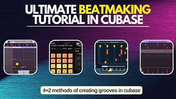 Loops, Patterns, Editors: 4+2 Methods for Creating Beats in Cubase | Cubase Pro Tutorial in Hindi