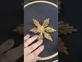 2 minut Mein banae Dhanak sa Beautiful flower #trending #Gota #youtubeshorts #embroidery #flowers
