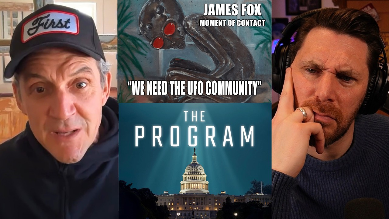 James Fox:  Proves They're Hiding Alien Contact