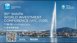 30th World Investment Conference | Geneva, 10–12 November 2026