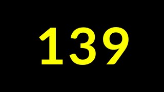 139 Seconds Countdown Timer With Sound Effect