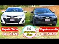 Toyota Yaris Gli 2020 VS Toyota Corolla Gli 2020: Side by Side Comparison