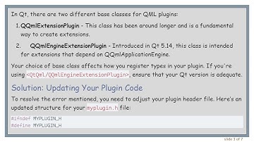 How to Create a QML Plugin with CMake Using C+ +