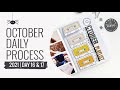 October Daily Process 2021 | Day 16 & 17