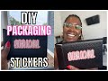 Make Your Own (CUSTOM) Packaging Stickers Using Your Silhouette Cameo| Small Business Tips 2021!