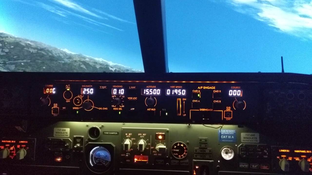 Boeing 737 test pilota automatico YouTube Boeing 737 test pilota automatico YouTube