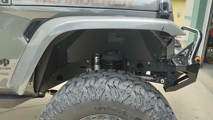 Fox lift kit for jeep gladiator