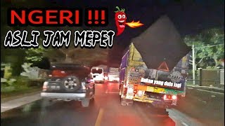 NGERI !!! Asli truk cabe jam mepet stut jack....