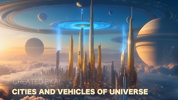 Relax and Watch Cities of Universe and Galaxy I Created By Ai