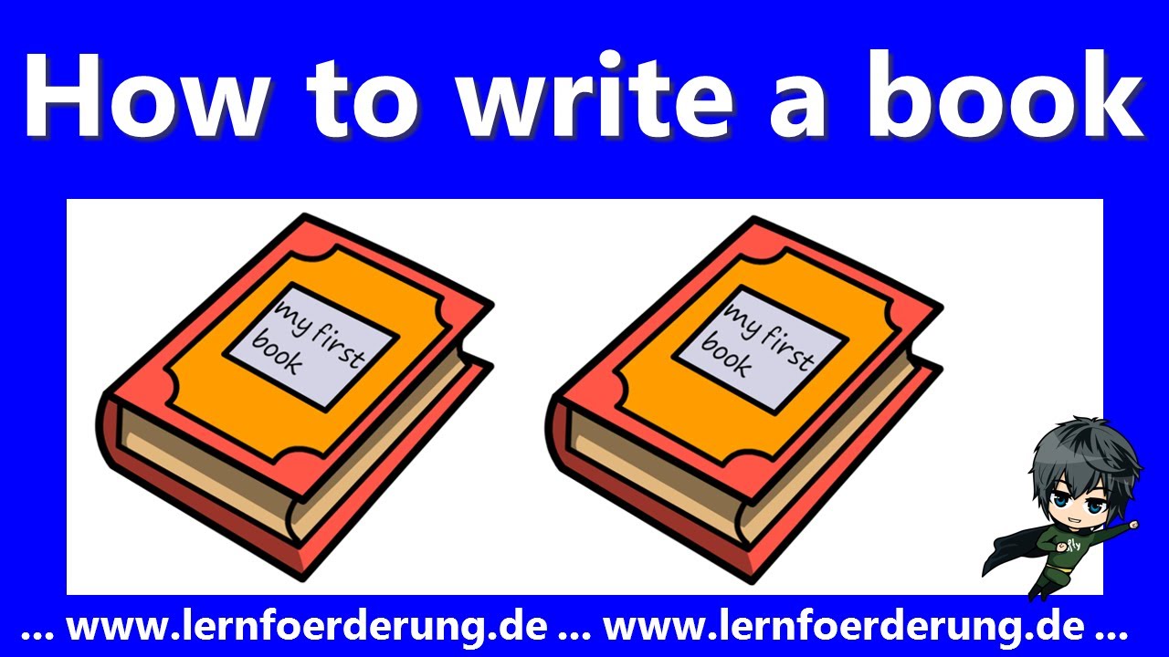 How to write a book - in 6 steps - YouTube