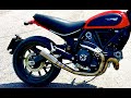 Arrow Titanium Exhaust Sound - Baffle vs No Baffle (Ducati Scrambler 800)