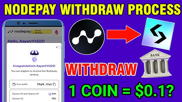 Nodepay Airdrop Claim And Withdraw In Bank | Nodepay Withdraw Process In Bank