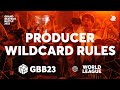 HOW TO SUBMIT YOUR WILDCARD VIDEO | Producer Category | GBB23: World League