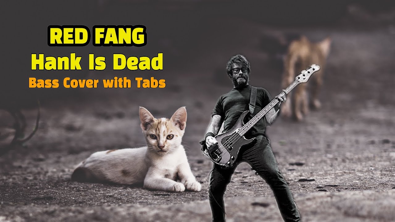 Red Fang - Hank Is Dead (Bass Cover with Tabs)
