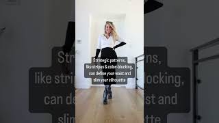 Style Tips To Slim & Define Your Waist (Fashion Over 40) #shorts screenshot 4