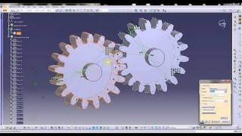 Catia Tutorials How to make Spur gear profile in catia using parameters and formulae