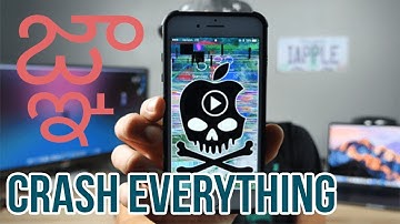 This Indian Text Will Crash ANY iPhone, MAC, Apple Watch! జ్ఞ ‌ా