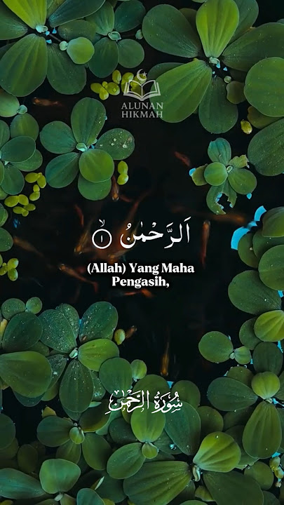 𝐀𝐥𝐮𝐧𝐚𝐧 𝐦𝐞𝐫𝐝𝐮 𝕾𝖚𝖗𝖆𝖍 𝕬𝖗 𝕽𝖆𝖍𝖒𝖆𝖓 :1-9 || 𝐙𝐚𝐢𝐧 𝐀𝐛𝐮 𝐊𝐚𝐮𝐭𝐬𝐚𝐫 #murottal #quranrecitation #shorts #fyp #viral