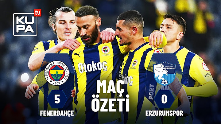 Fenerbahçe 5-0 Erzurumspor | Maç Özeti | Ziraat Türkiye Kupası B Grubu | 05.02.2025