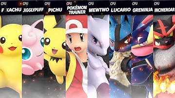 Pokemon Showdown ULTIMATE FIGHT (No Commentary) LEVEL 9 CPU | Super Smash Bros Ultimate