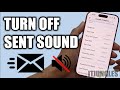 كيفية إيقافتغيير صوت سوش البريد المرسل على جهاز iPhone mp3