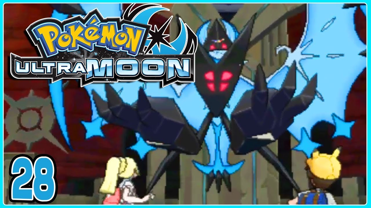 Pokemon Ultra Moon Part 28 Dawn Wings Necrozma Gameplay Walkthrough ( Pokemon Ultra Moon )
