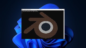 Blender command line rendering Windows CMD + PowerShell