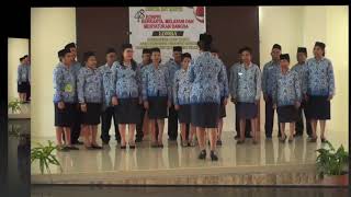 Lomba Paduan Suara Mars Korpri Kecamatan Kota Soe Kab Tts