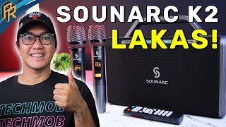 SOUNARC K2: PORTABLE 200W na Karaoke PARTY Speaker! Ang LAKAS!