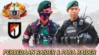 Banyak yang belum paham, ini perbedaan satuan elit TNI-AD Raider dan Para Raider