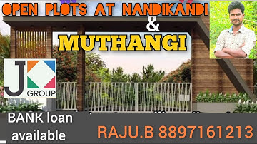 Open villa plots available @Muthangi and Nandikandi || HMDA & DTCP approved projects #jgroup
