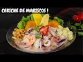 CEBICHE DE MARISCOS PERUANO en un Toque | Cocina Fácil