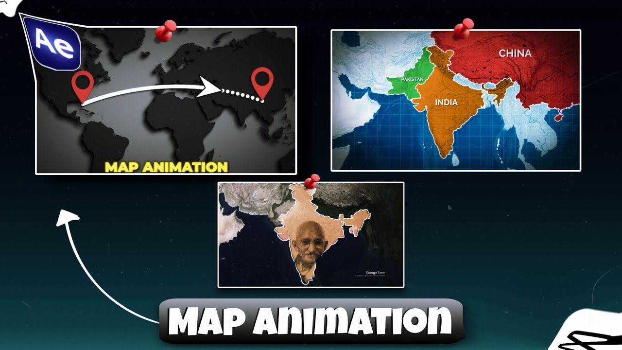How to create Map Animation in Capcut Like @NitishRajput - YouTube