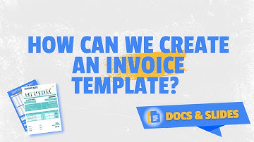 The Easy Way to Create an Invoice Template